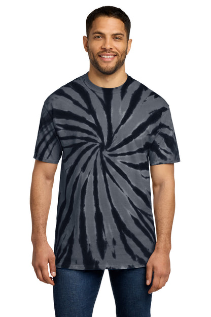 Custom Embroidered Port & Co T-Shirts  in Black