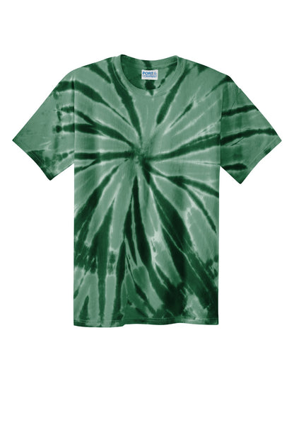 Custom Embroidered Port & Co T-Shirts  in Forest Green