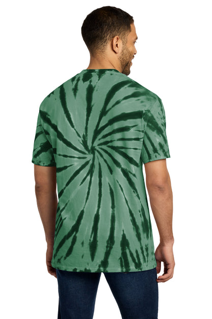 Custom Embroidered Port & Co T-Shirts  in Forest Green