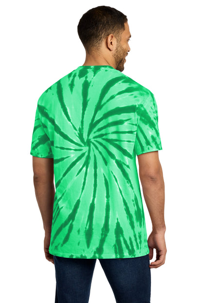Custom Embroidered Port & Co T-Shirts  in Kelly