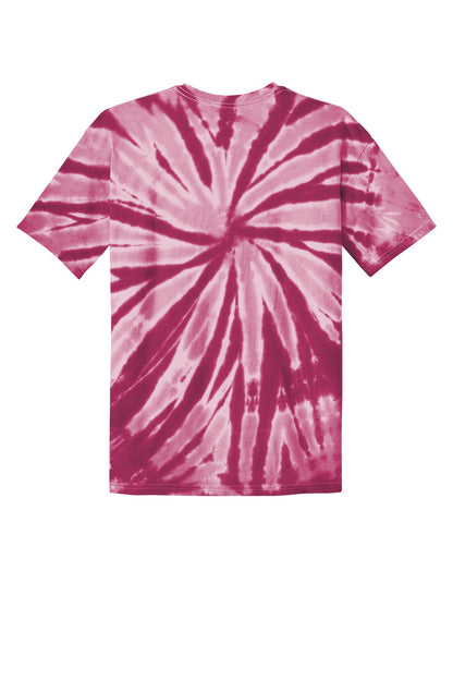 Custom Embroidered Port & Co T-Shirts  in Maroon