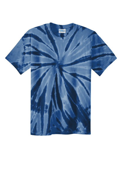 Custom Embroidered Port & Co T-Shirts  in Navy