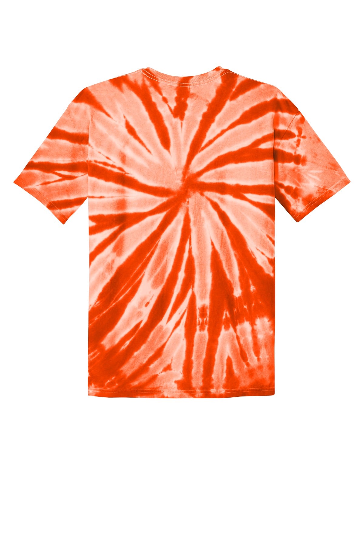 Custom Embroidered Port & Co T-Shirts  in Orange