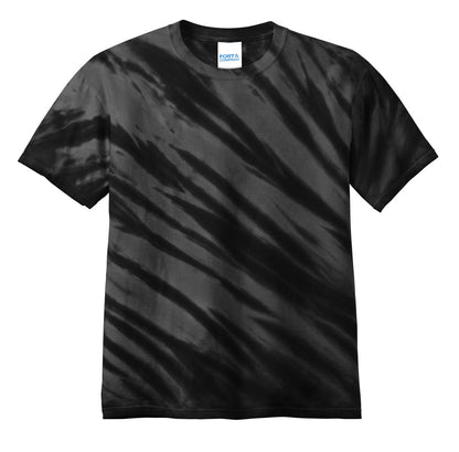 Port & Company - Tiger Stripe Tie-Dye Tee. PC148