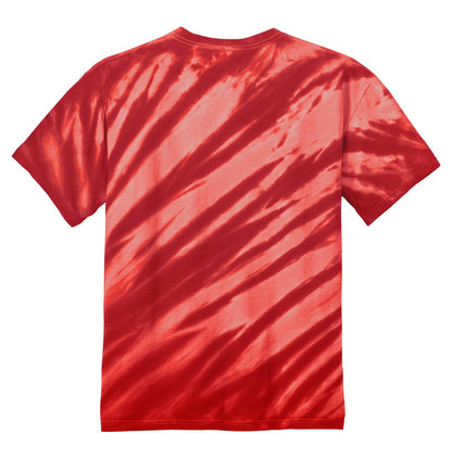 Port & Company - Tiger Stripe Tie-Dye Tee. PC148