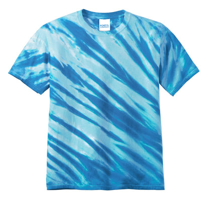 Port & Company - Tiger Stripe Tie-Dye Tee. PC148