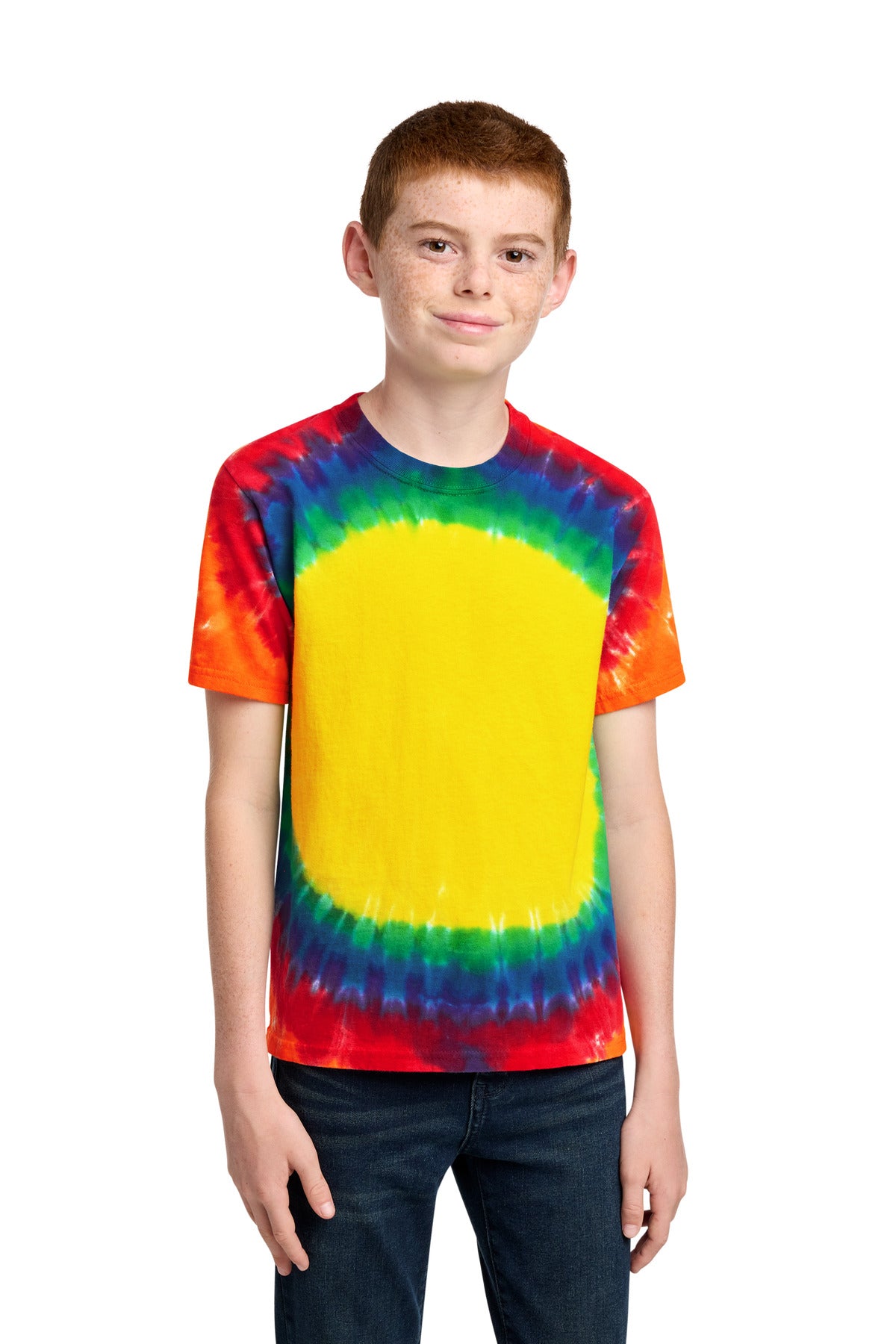 Port & Co   Youth Window Tie-Dye Tee. PC149Y