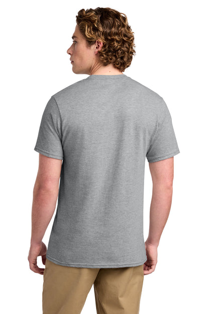 Custom Embroidered Port & Co T-Shirts  in Athletic Heather
