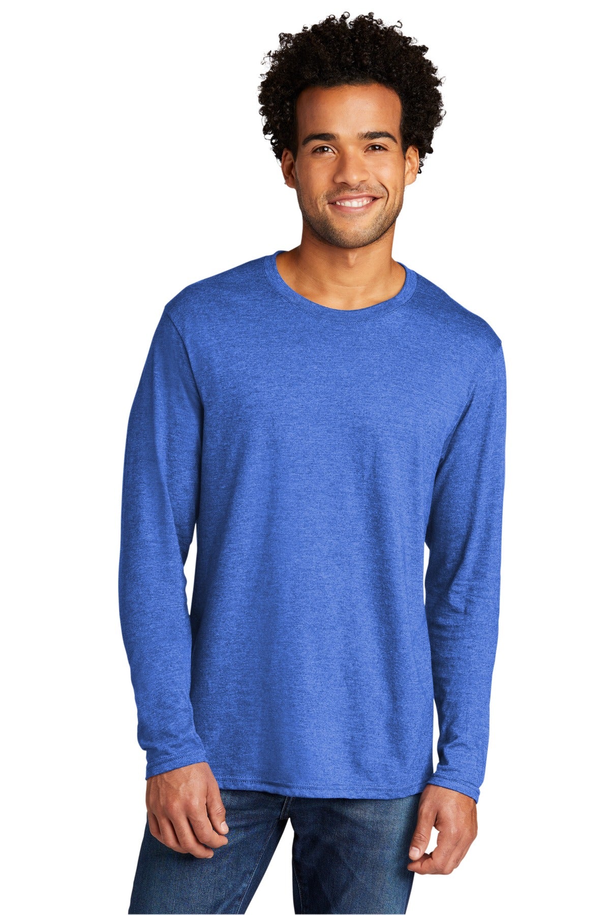 Port & Company Tri-Blend Long Sleeve Tee. PC330LS