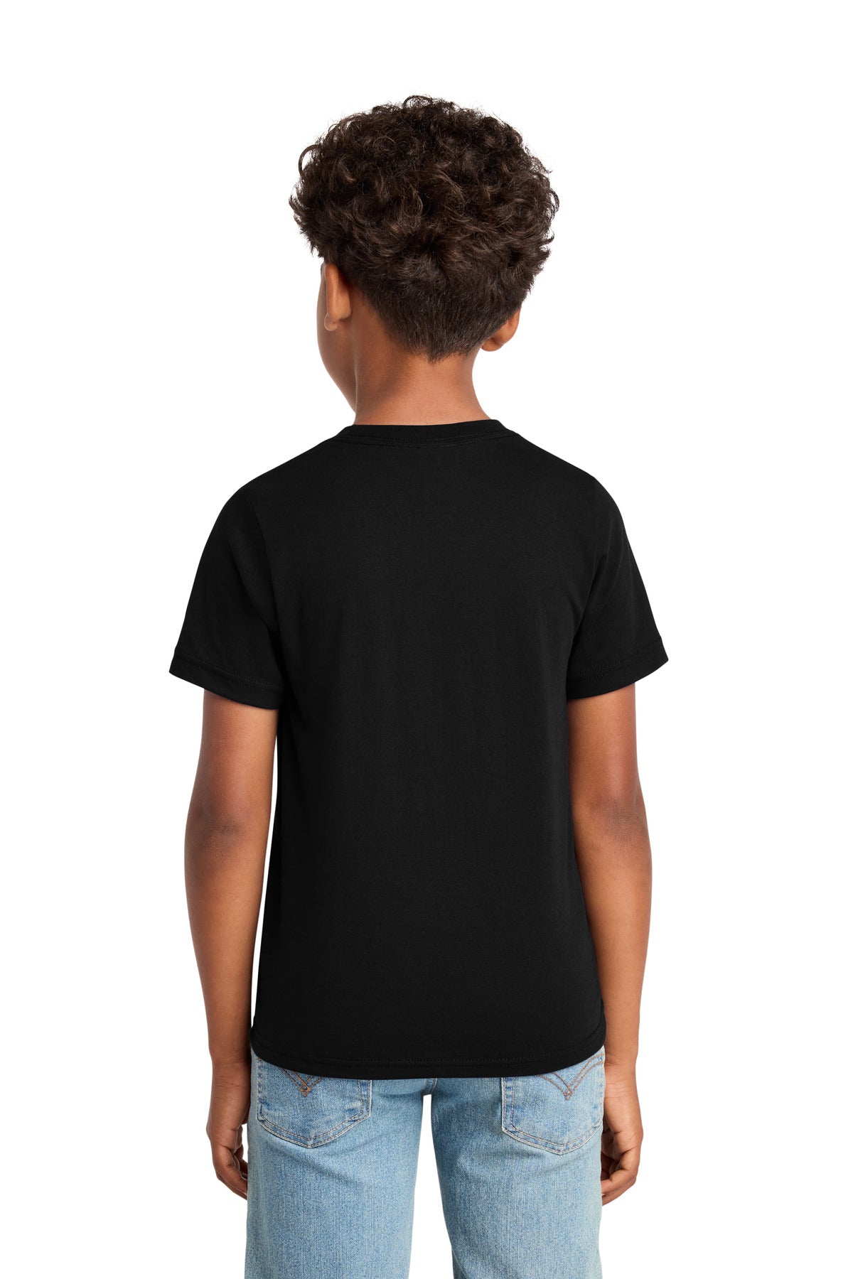 Custom Embroidered Port & Co T-Shirts  in Black