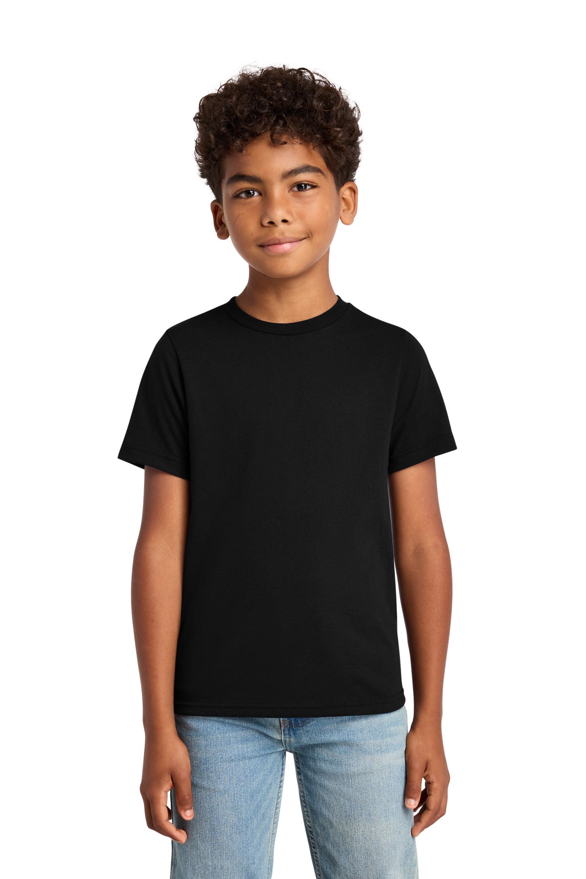 Custom Embroidered Port & Co T-Shirts  in Black