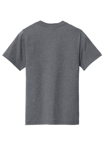 Custom Embroidered Port & Co T-Shirts  in Graphite Heather