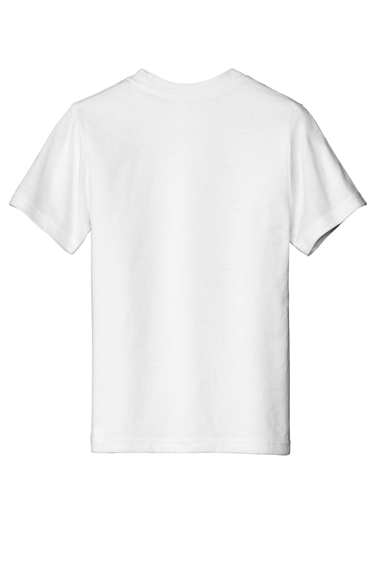 Custom Embroidered Port & Co T-Shirts  in White