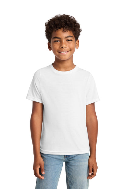 Custom Embroidered Port & Co T-Shirts  in White