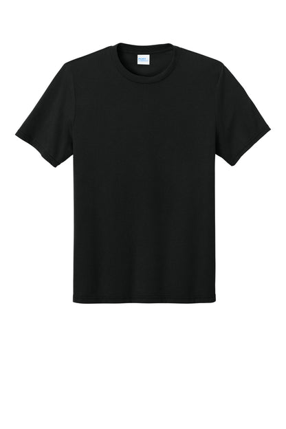 Custom Embroidered Port & Co T-Shirts  in Black