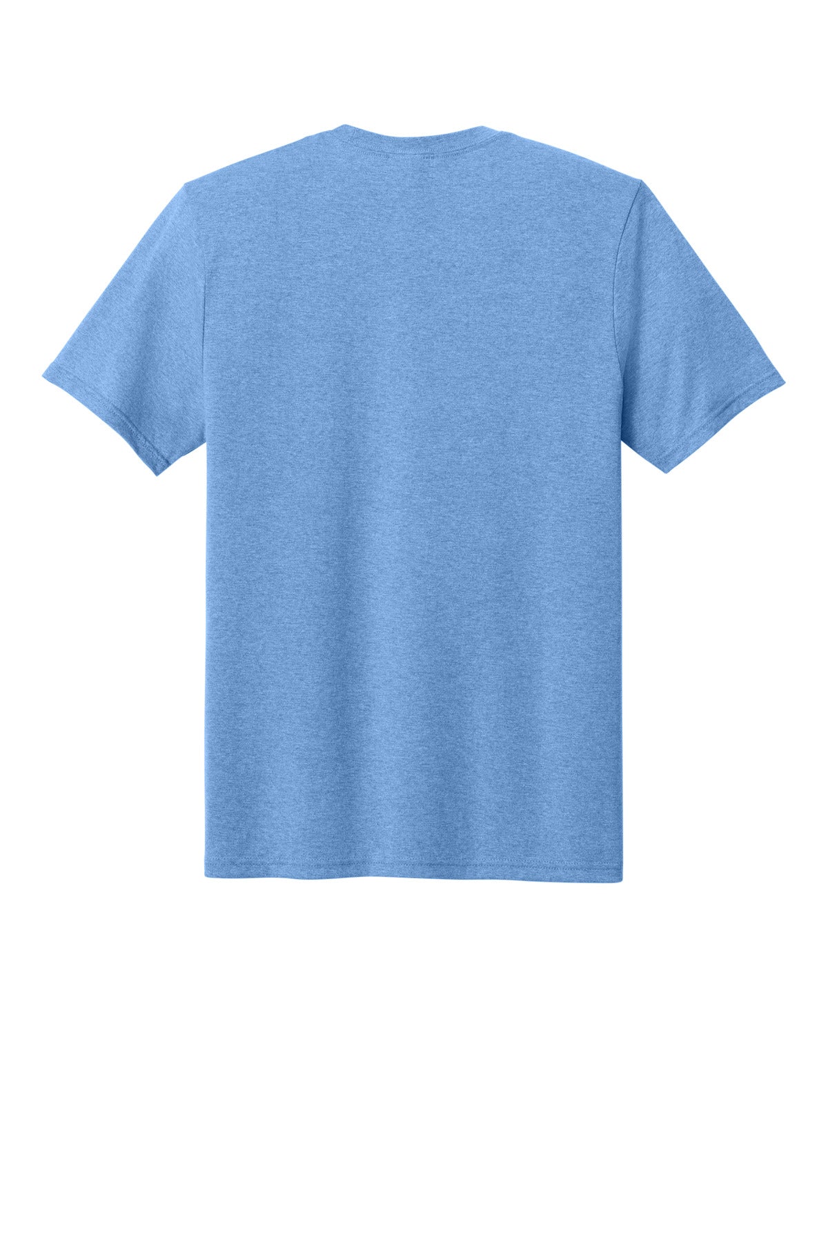 Custom Embroidered Port & Co T-Shirts  in Carolina Blue Heather