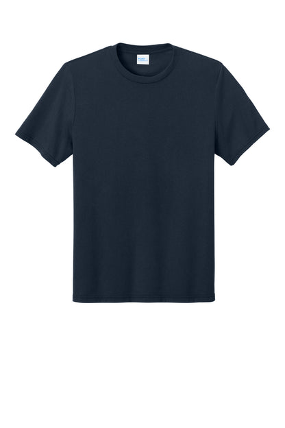 Custom Embroidered Port & Co T-Shirts  in Deep Navy