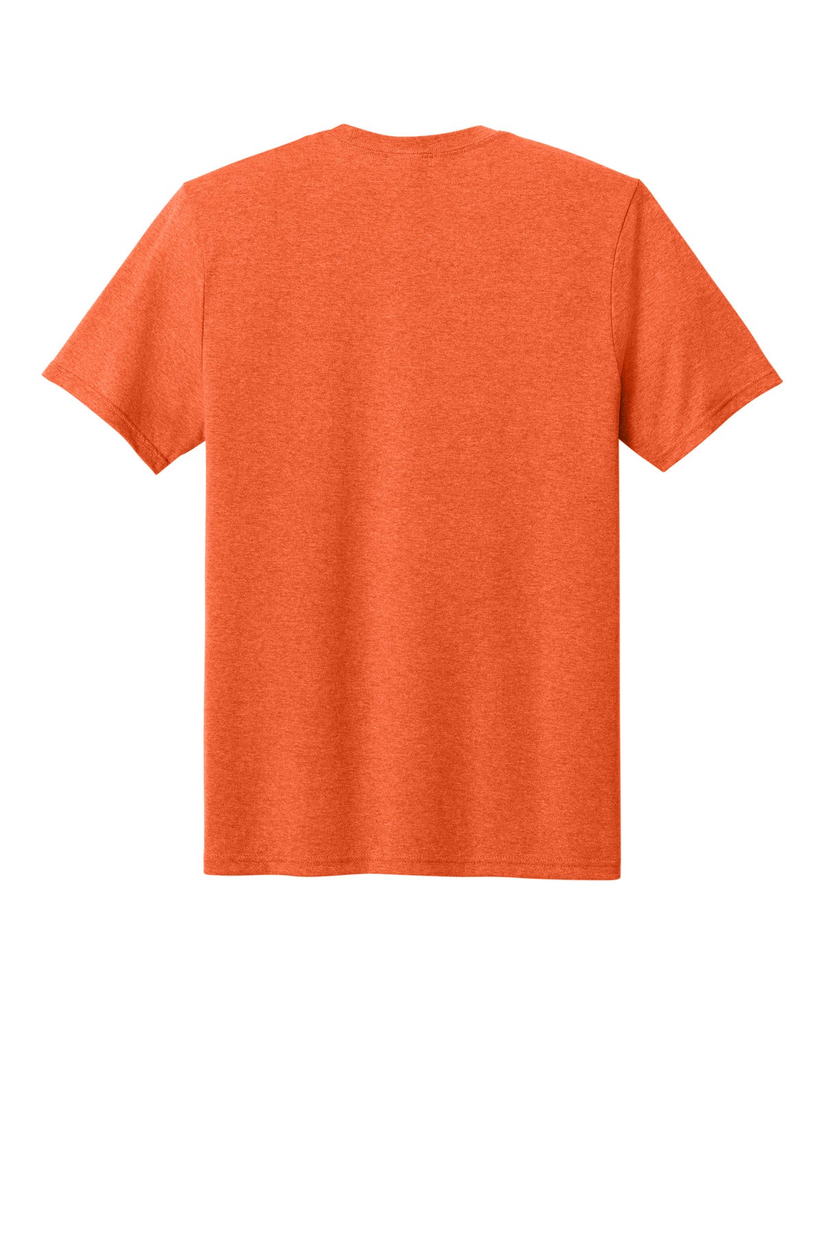Custom Embroidered Port & Co T-Shirts  in Deep Orange Heather
