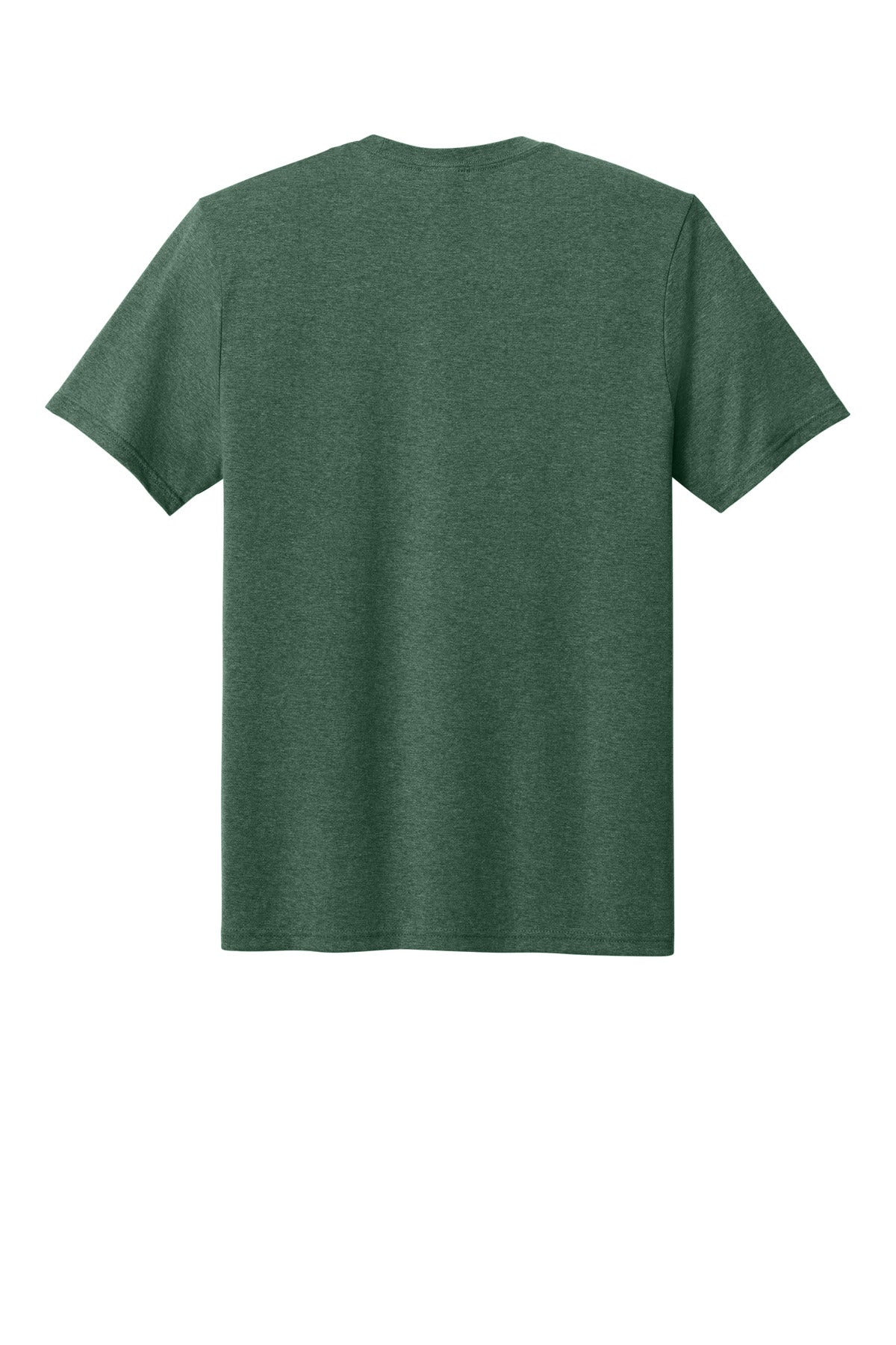 Custom Embroidered Port & Co T-Shirts  in Forest Green Heather
