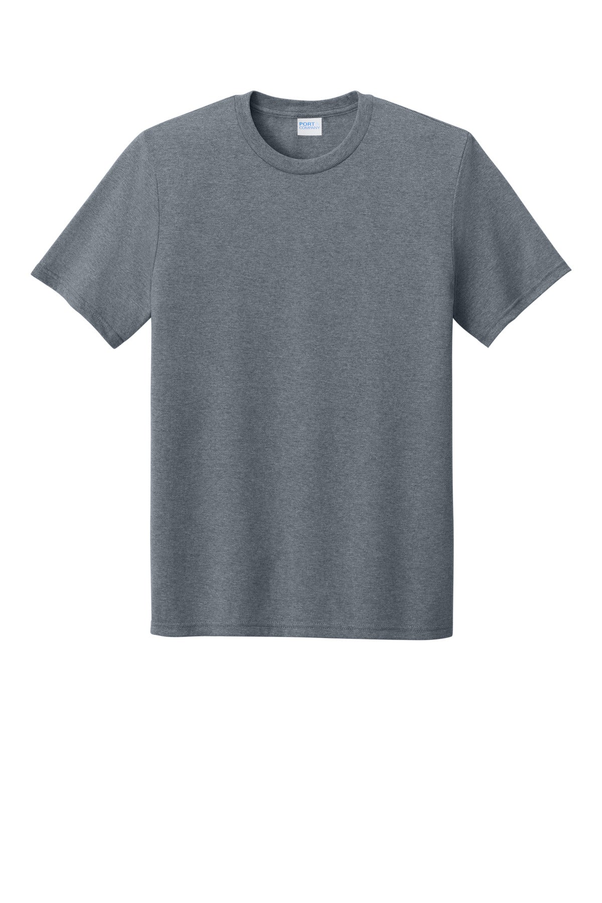 Custom Embroidered Port & Co T-Shirts  in Graphite Heather