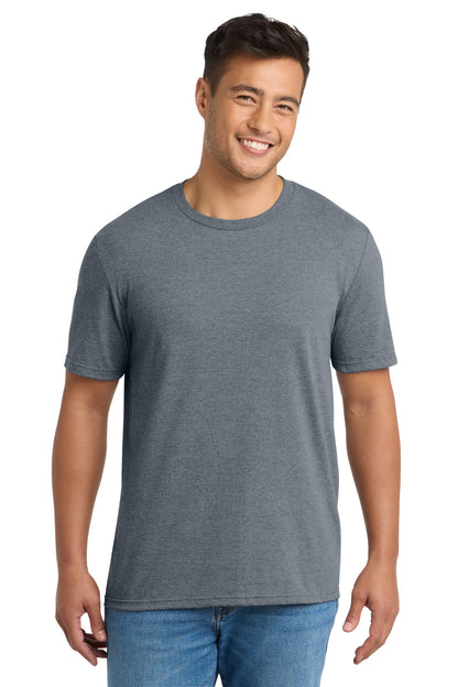 Custom Embroidered Port & Co T-Shirts  in Graphite Heather