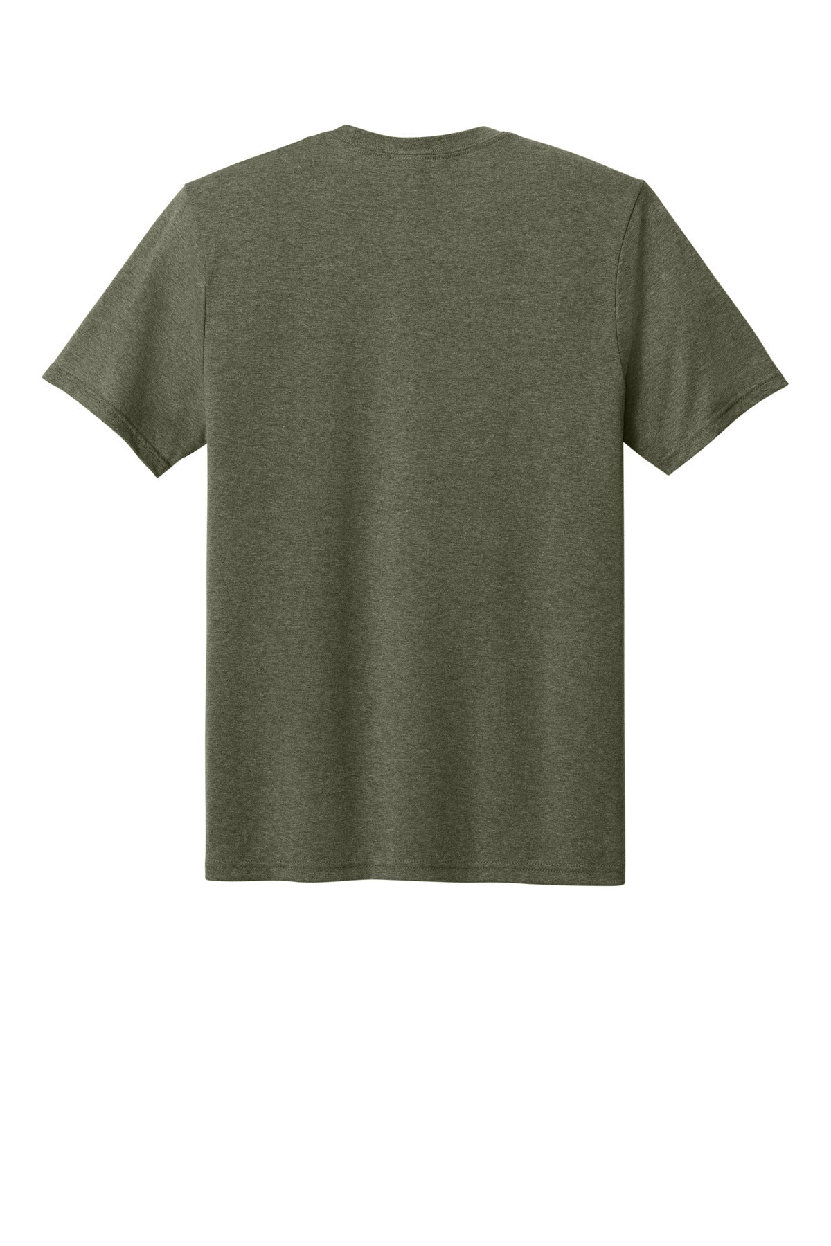 Custom Embroidered Port & Co T-Shirts  in Military Green Heather