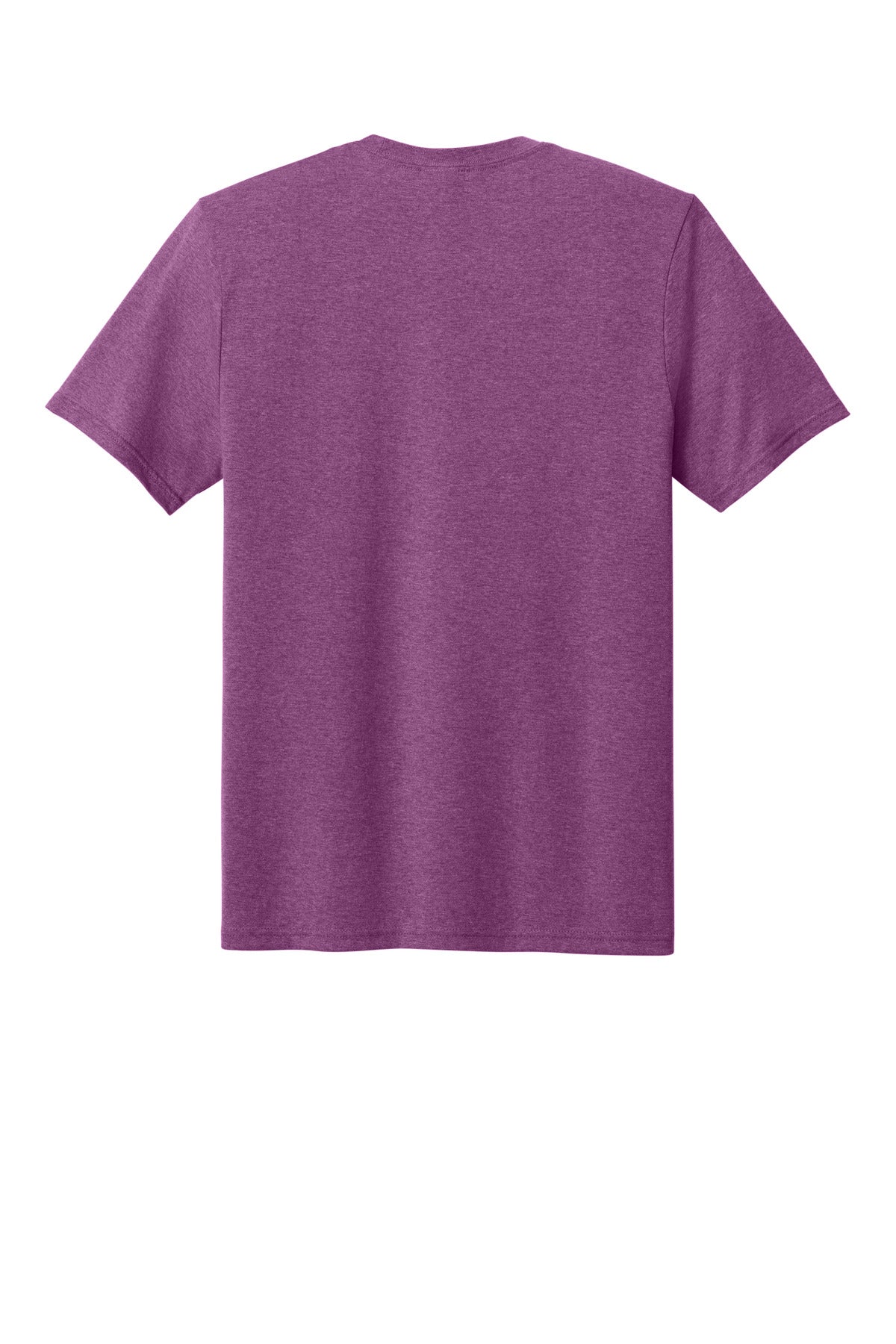 Custom Embroidered Port & Co T-Shirts  in Raspberry Heather