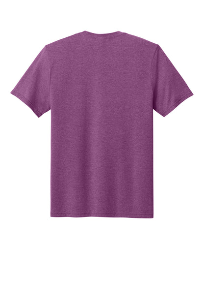 Custom Embroidered Port & Co T-Shirts  in Raspberry Heather