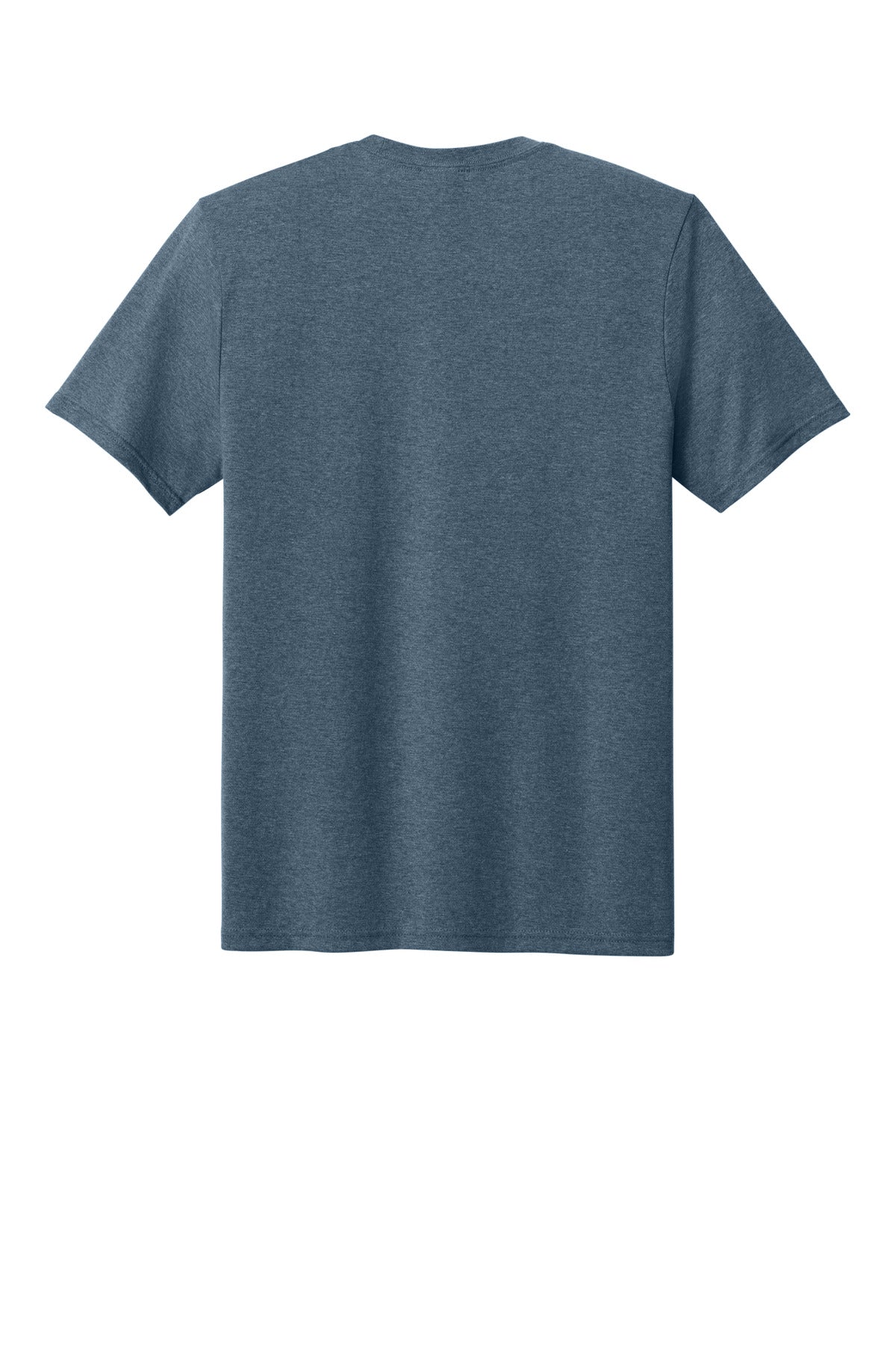 Custom Embroidered Port & Co T-Shirts  in Steel Blue Heather