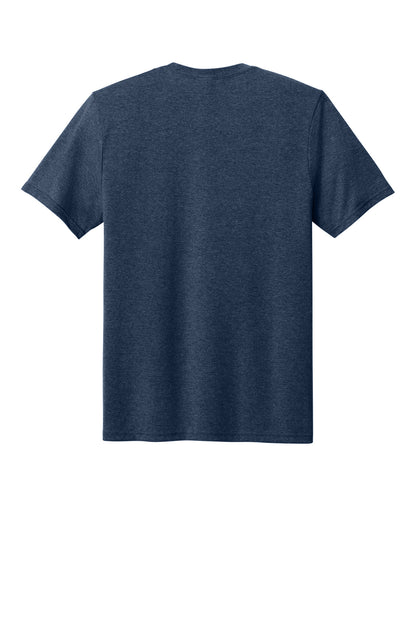 Custom Embroidered Port & Co T-Shirts  in Team Navy Heather