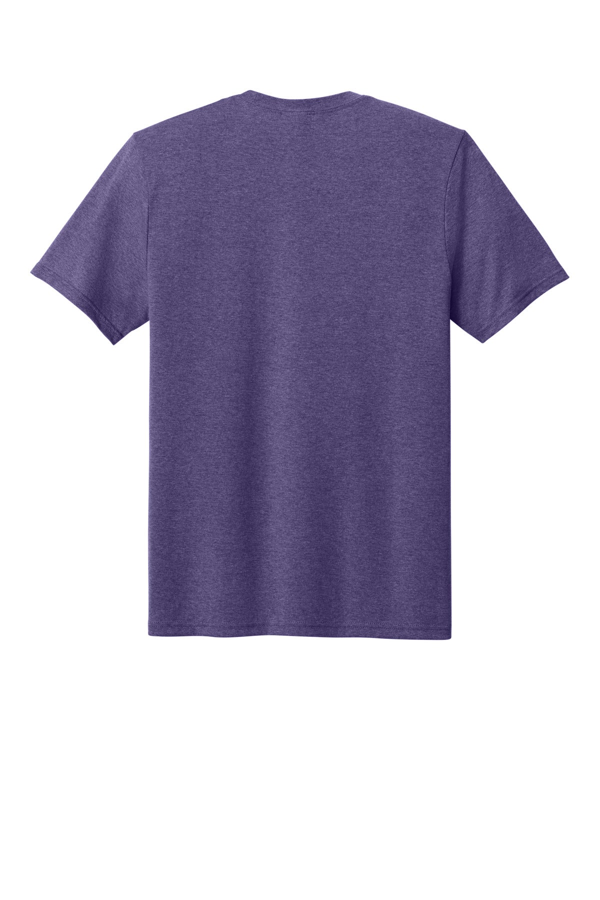 Custom Embroidered Port & Co T-Shirts  in Team Purple Heather