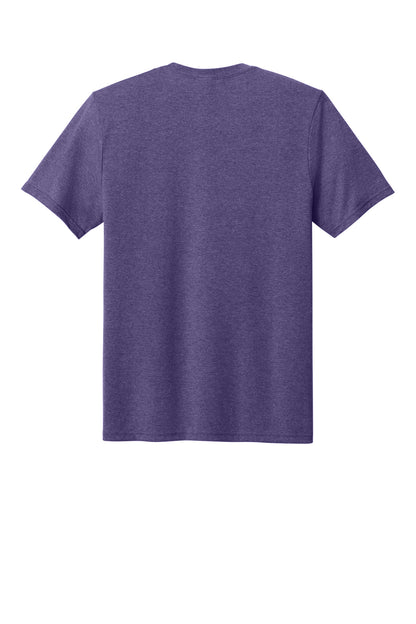 Custom Embroidered Port & Co T-Shirts  in Team Purple Heather