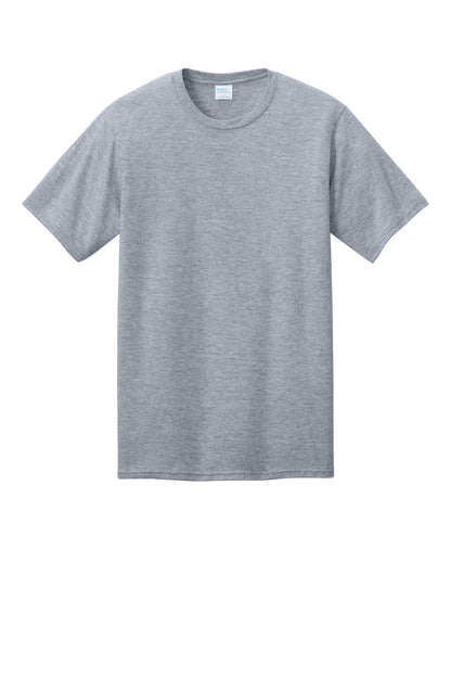 Custom Embroidered Port & Co T-Shirts  in Athletic Heather