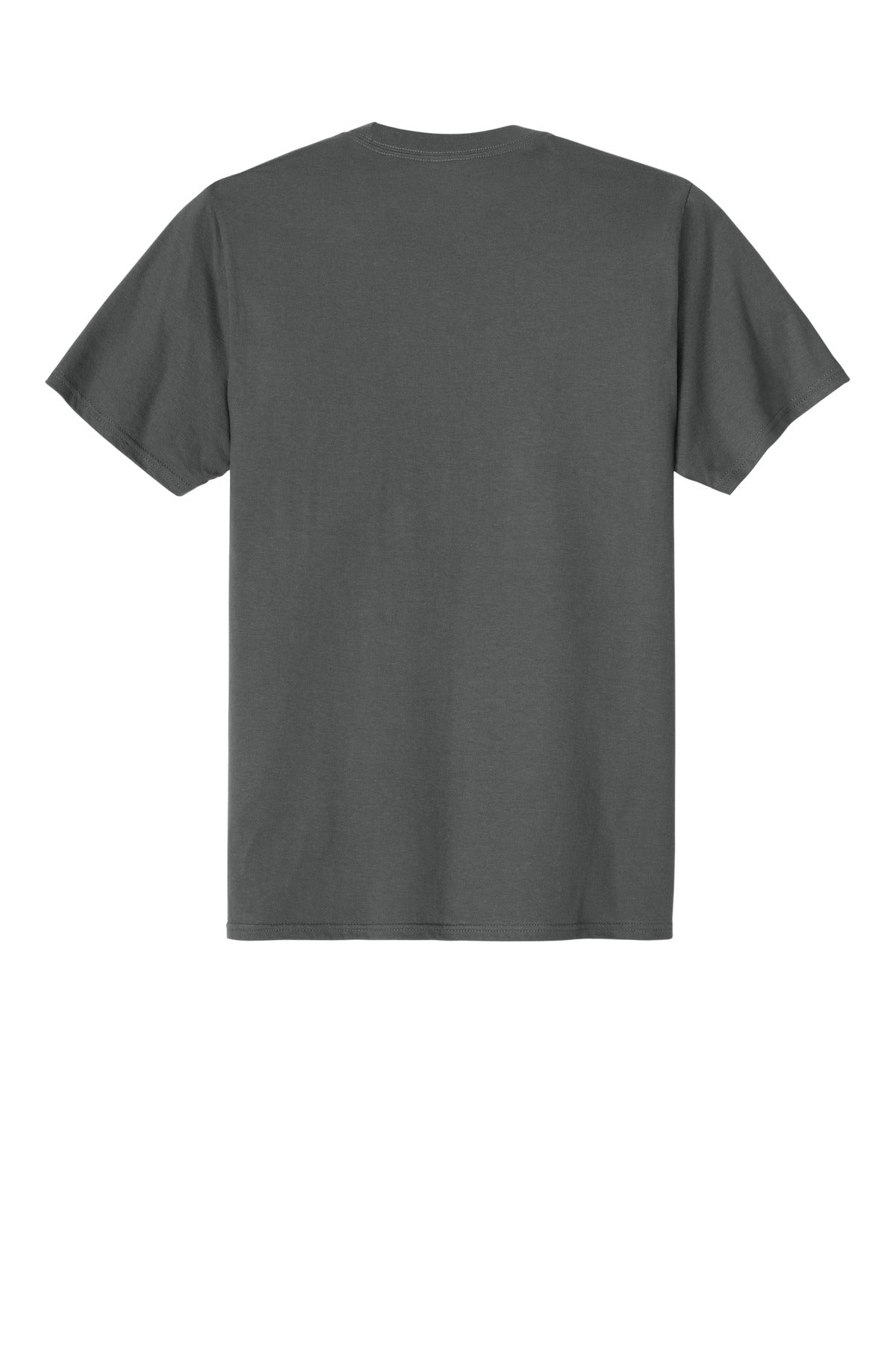 Custom Embroidered Port & Co T-Shirts  in Charcoal