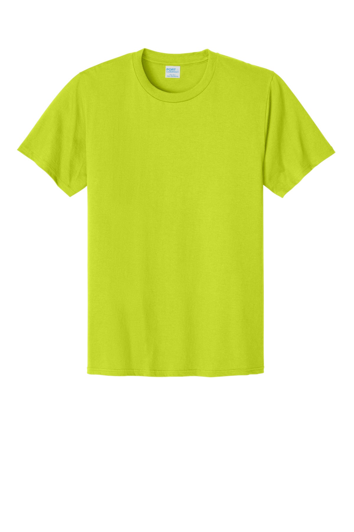 Custom Embroidered Port & Co T-Shirts  in Charge Green