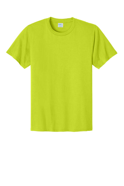Custom Embroidered Port & Co T-Shirts  in Charge Green