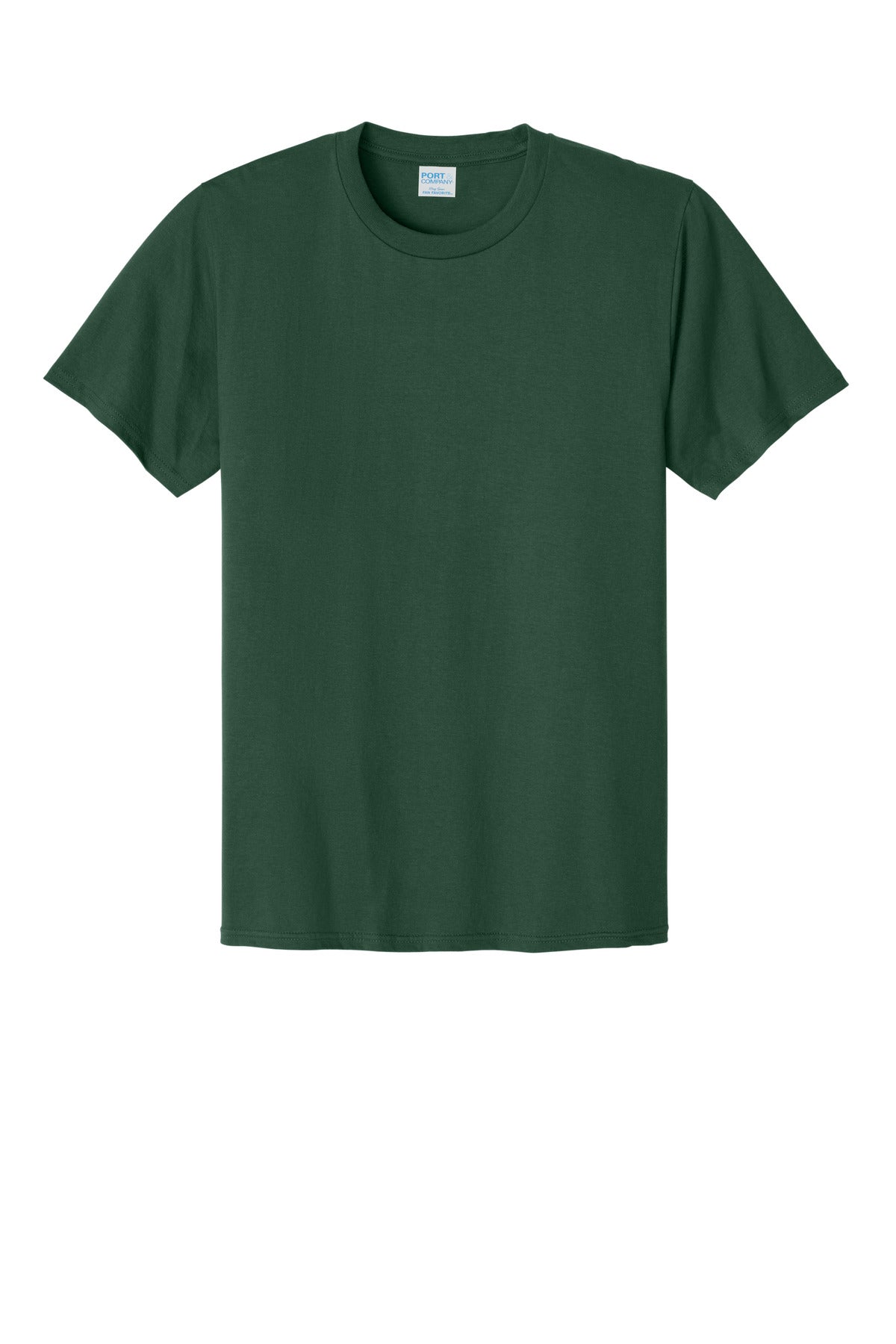 Custom Embroidered Port & Co T-Shirts  in Forest Green