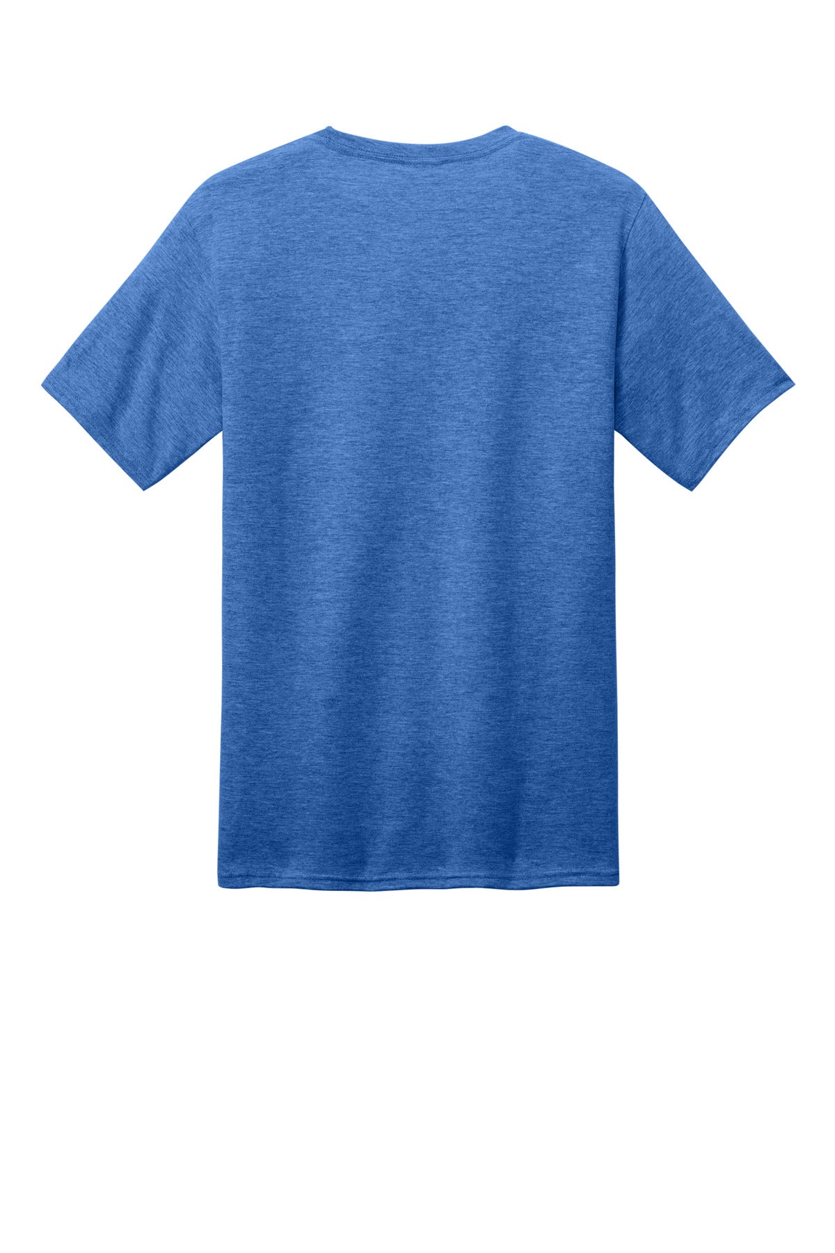 Custom Embroidered Port & Co T-Shirts  in Heather Royal