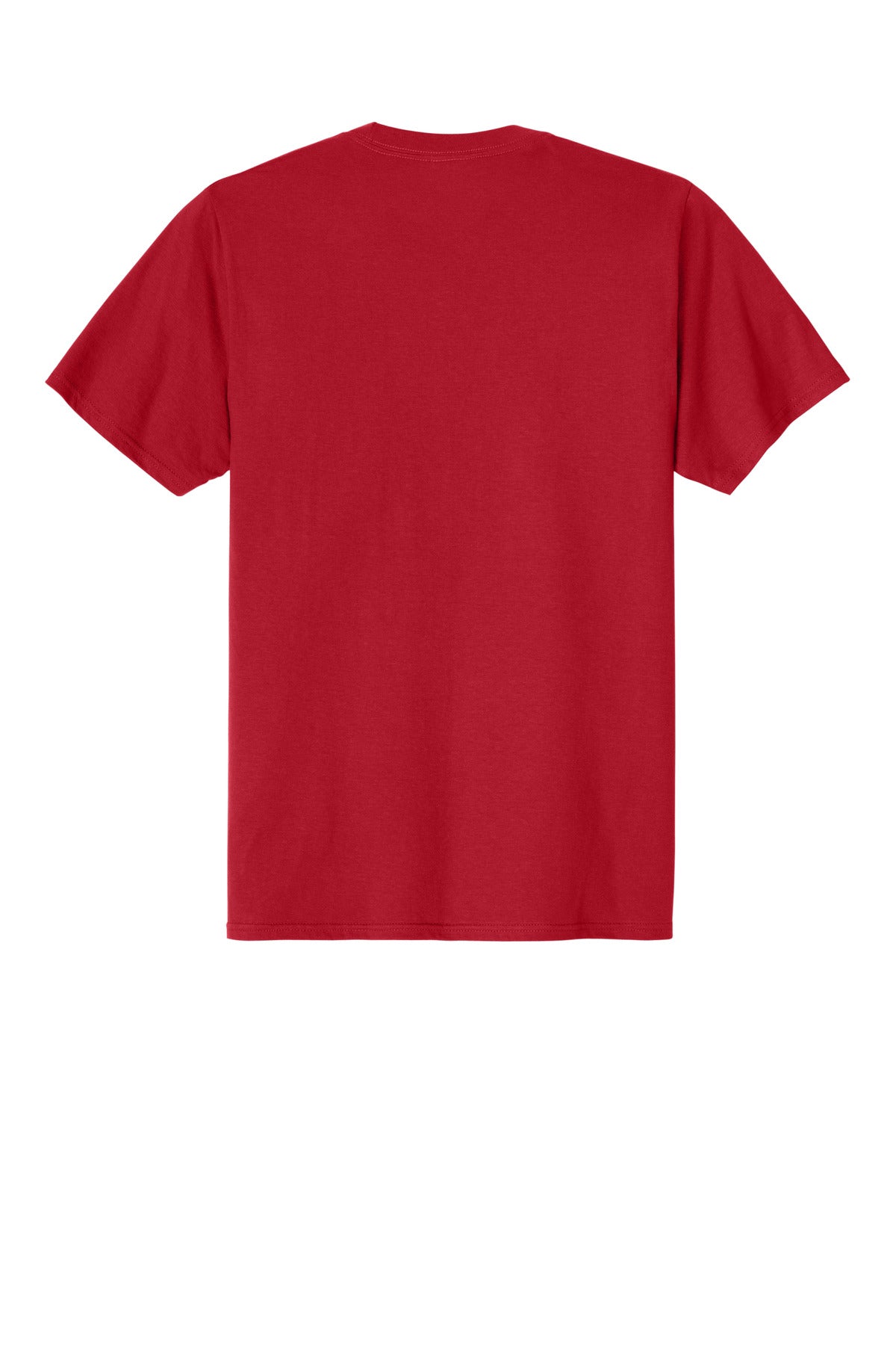 Custom Embroidered Port & Co T-Shirts  in Red