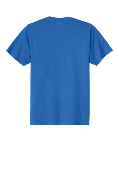 Custom Embroidered Port & Co T-Shirts  in Royal