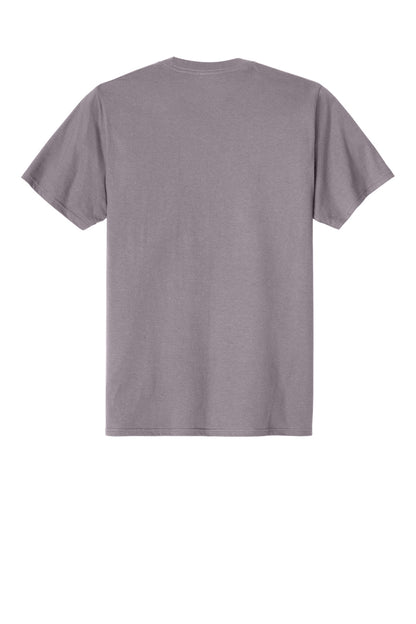 Custom Embroidered Port & Co T-Shirts  in Smoky Amethyst