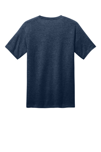 Custom Embroidered Port & Co T-Shirts  in Team Navy Heather