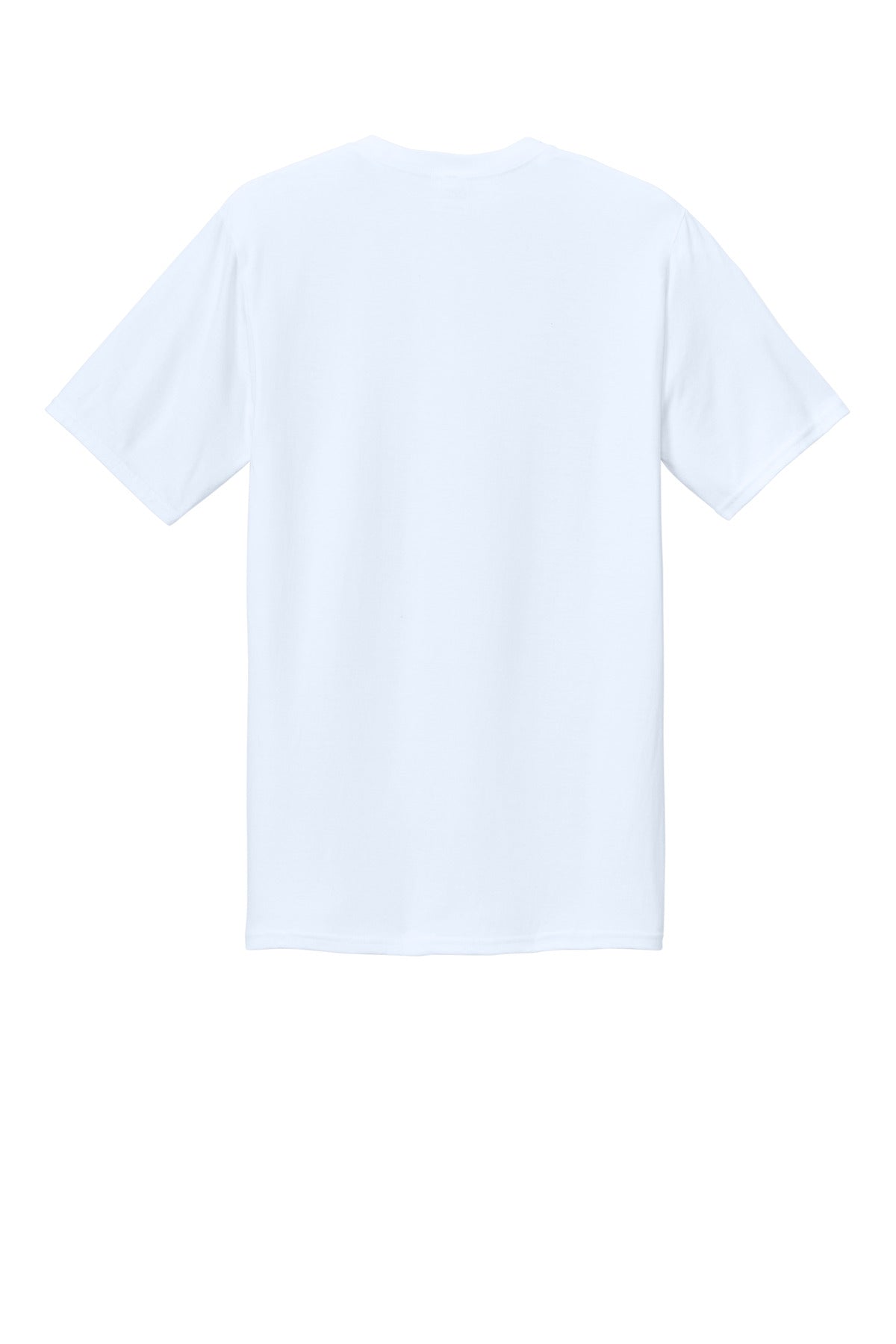 Custom Embroidered Port & Co T-Shirts  in White