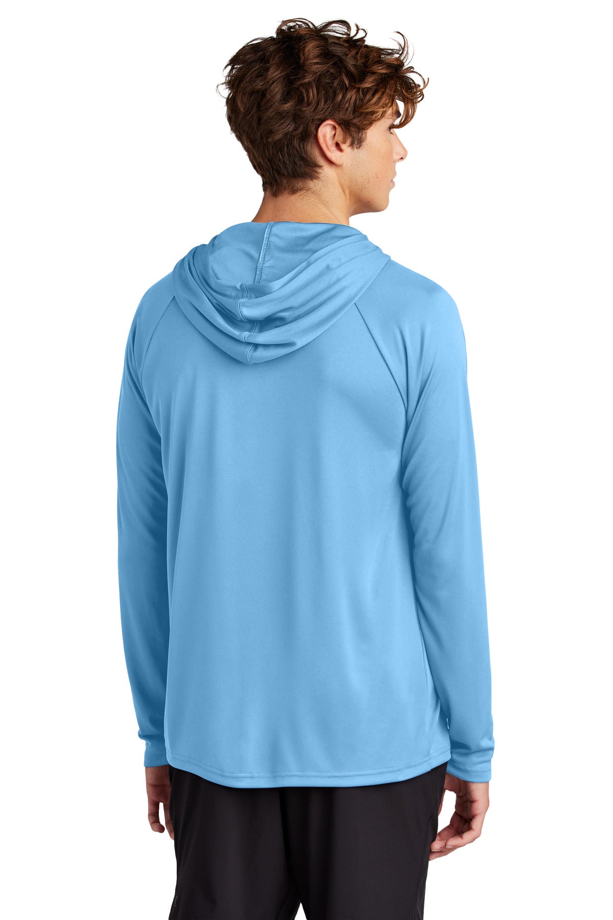 Custom Embroidered Port & Co T-Shirts  in Carolina Blue