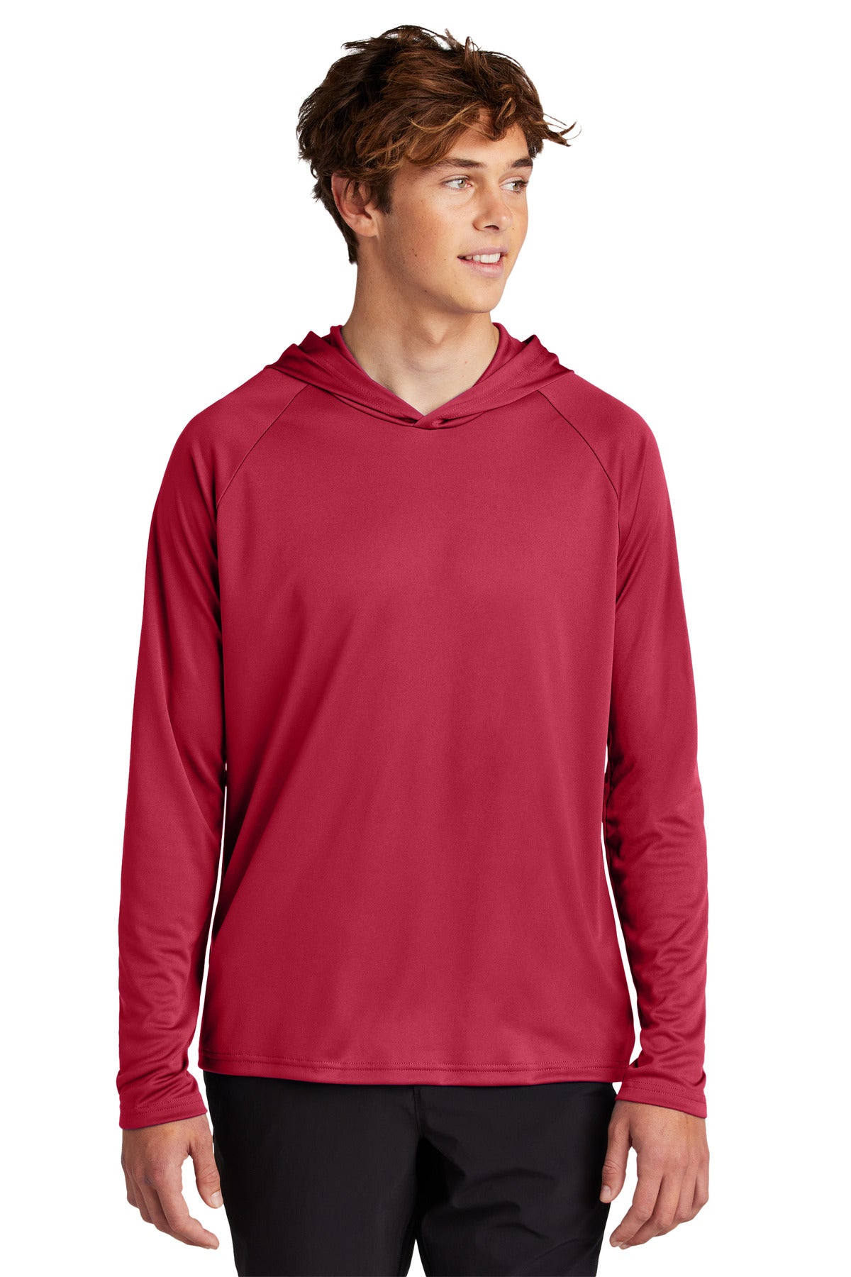 Custom Embroidered Port & Co T-Shirts  in Red