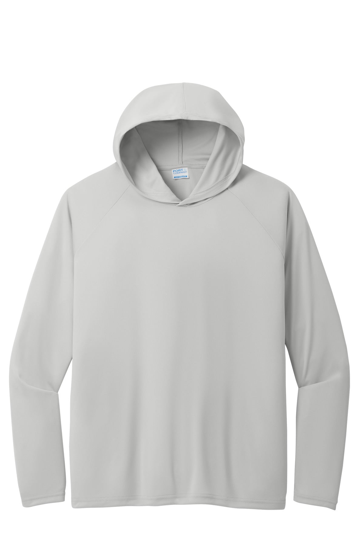 Custom Embroidered Port & Co T-Shirts  in Silver