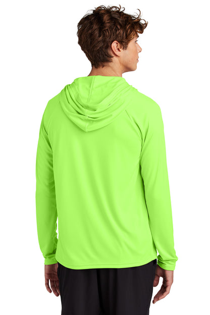 Custom Embroidered Port & Co T-Shirts  in Neon Green
