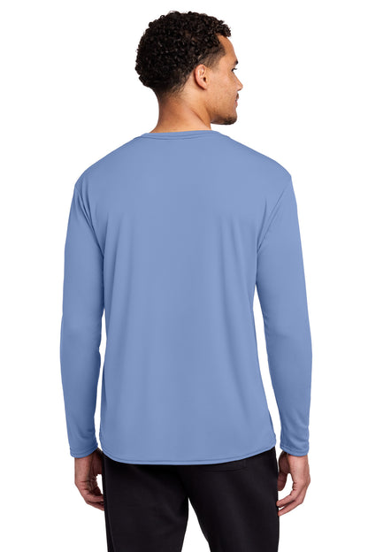 Custom Embroidered Port & Co T-Shirts  in Carolina Blue