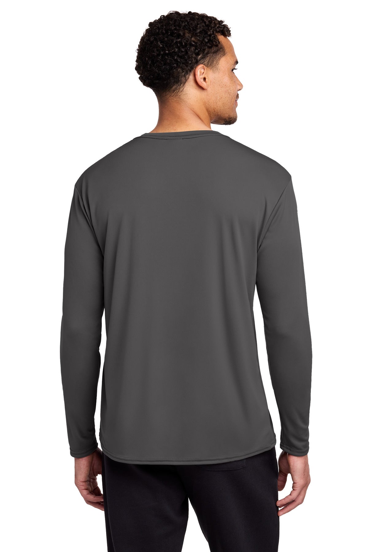 Custom Embroidered Port & Co T-Shirts  in Charcoal