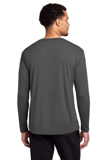 Custom Embroidered Port & Co T-Shirts  in Charcoal